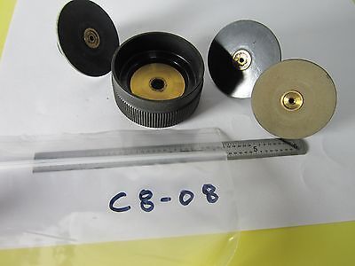 LOT MISMATCH OPTICAL MICROSCOPE PART KNOB ZEISS GERMANY OPTICS BIN#C8-08