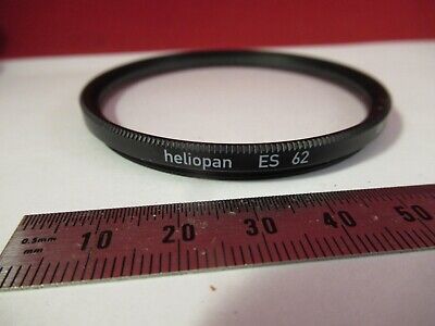 OPTICAL HELIOPAN ES 62 UV GERMANY LENS OPTICS AS PICTURED &12-A-01