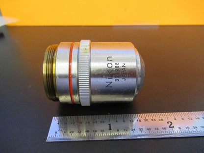 NIKON JAPAN BD OBJECTIVE 5X /210 OPTICS MICROSCOPE PART AS PICTURED &5M-A-50