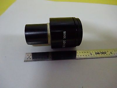 MICROSCOPE PART OCULAR EYEPIECE OLYMPUS WHK 10x/20 L OPTICS AS IS BIN#8Y-FD-05