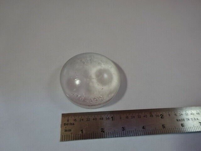 OPTICAL PRE-FORM RAW GLASS PLANO CONVEX LENS OPTICS AS PICTURED &92-86