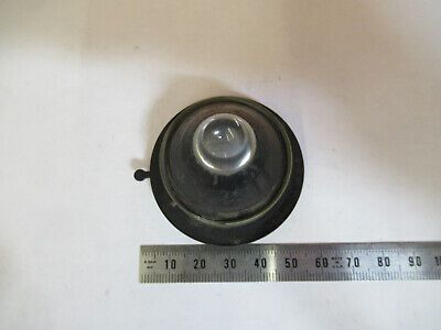 ANTIQUE BAUSCH LOMB CONDENSER + IRIS LENS MICROSCOPE PART AS PICTURED P2-A-17