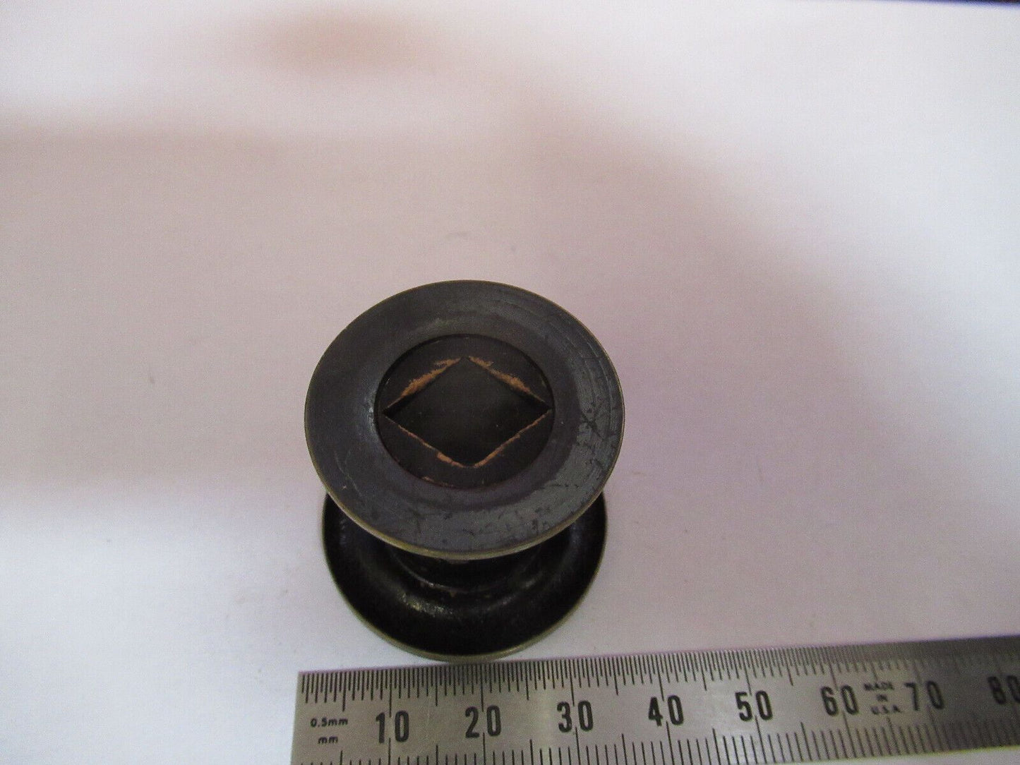 ANTIQUE BECK UK POLARIZER POL OPTICS MICROSCOPE PART AS PICTURED G4-A-93