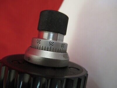 ZEISS POLMI GERMANY STAGE MICROMETER BRASS MICROSCOPE PART AS PICTURED &12-A-02