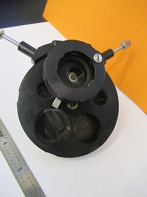 WILD HEERBRUGG SWISS PHASE CONDENSER MICROSCOPE PART OPTICS AS PICTURED &G1-A-47