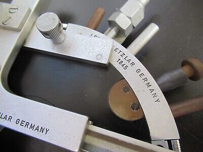 RARE LEITZ WETZLAR HEATED COOLED STAGE MICROSCOPE PART AS PICTURED &5M-A-20