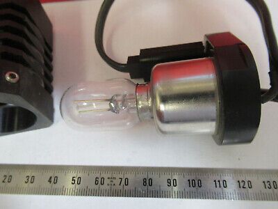 OLYMPUS JAPAN LAMP BULB HOLDER MICROSCOPE PART  AS PICTURED &3K-FT-41