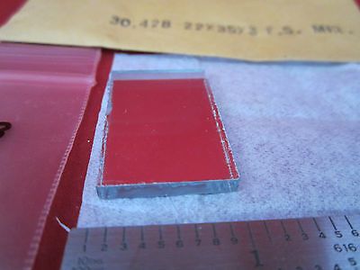 optical mirror 22x35x3 mm LASER OPTICS #4-143 BIN #4