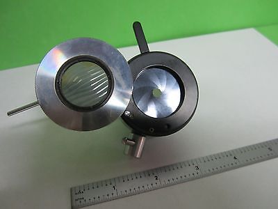 MICROSCOPE REICHERT ZETOPAN CONDENSER + DAMAGED POL OPTICS AS IS BIN#T1-45