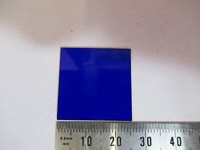 OPTICAL THOR LABS BLUE GLASS FILTER LASER OPTICS AS PICTURED R5-A-81