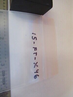 ZEISS GERMANY GLASS PRISM BLOCK MICROSCOPE PART AS PICTURED &15-FT-X46