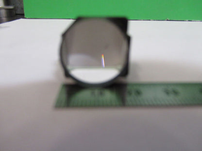 OLYMPUS JAPAN GLASS PRISM + LENS HEAD OPTICS MICROSCOPE PART AS PICTURED W5-B-47