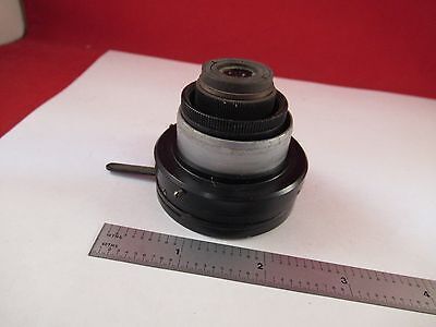 VICKERS ENGLAND UK CONDENSER DIAPHRAGM IRIS MICROSCOPE PART OPTICS &75-A-07