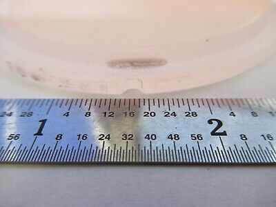 GLASS DIFFUSER STAGE PLATE MICROSCOPE PART OPTICS AS PICTURED &7B-B-197