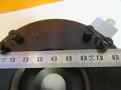 UNITRON JAPAN MPS-2 STAGE POLARIZER TABLE MICROSCOPE PART AS PICTURED &F1-A-48