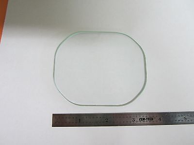 OPTICAL GLASS WINDOW RACETRACK LASER OPTICS BIN#A3-B-6