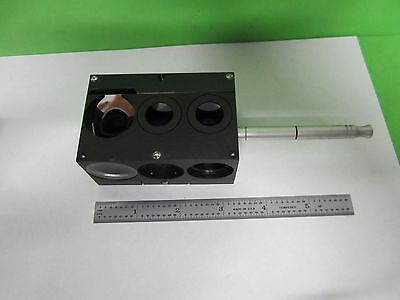 MICROSCOPE PART POLYVAR REICHERT LEICA MAIN FILTER BLOCK SLIDE AS IS BIN#S4-24