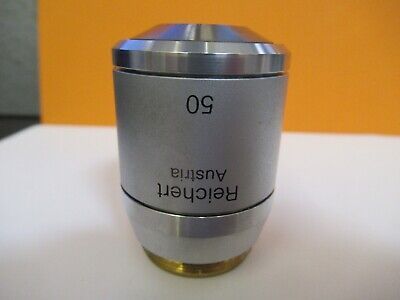 REICHERT LEICA AUSTRIA OBJECTIVE 50X EPI MICROSCOPE PART AS PICTURED &8C-A-03