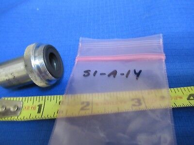 UNITRON JAPAN OBJECTIVE 10X OPTICS MICROSCOPE PART AS PICTURED &S1-A-14