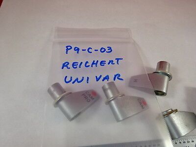 MICROSCOPE PART LOT KNOBS REICHERT AUSTRIA UNIVAR AS IS #P9-C-03