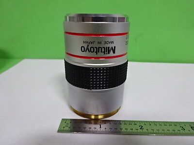 MICROSCOPE PART MITUTOYO JAPAN APO OBJECTIVE BD PLAN 5X OPTICS AS IS B#F5-C-11