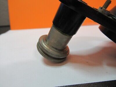 ANTIQUE SPENCER BUFFALO IRIS CONDENSER MICROSCOPE PART AS PICTURED &FT-1-A-06