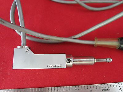 OPTICAL MECHANICAL POSITIONER SENSOR GERMANY MAHR TIP IS RUBY  BIN#4