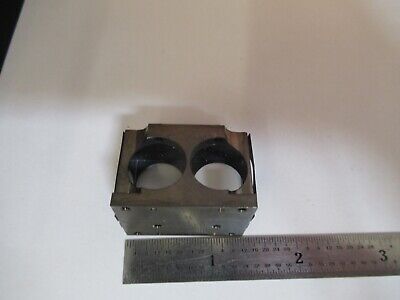 OLYMPUS MOUNTED GLASS PRISM OPTICS MICROSCOPE PART AS PICTURED &A3-B-17