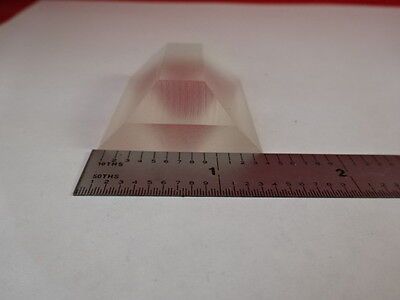 TRUNCATED PLASTIC PREFORM for MIRROR OPTICAL LASER OPTICS AS IS &81-A-59