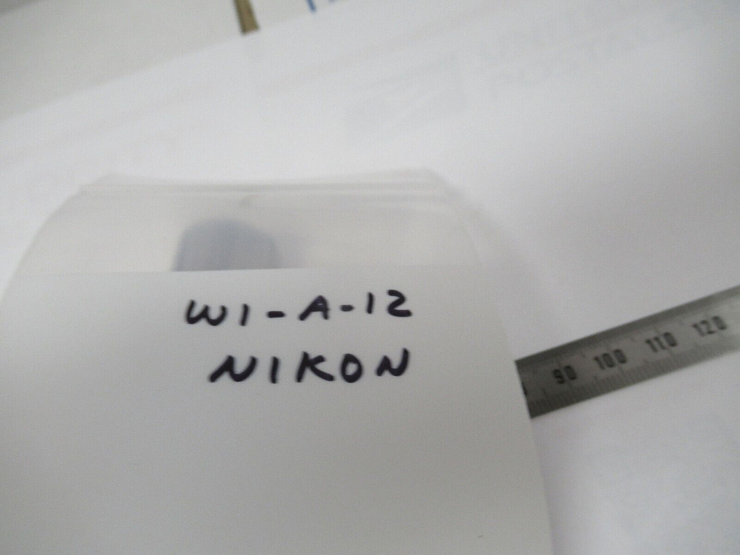 MICROSCOPE PART NIKON JAPAN EYEPIECE HKW10X OPTICS AS PICTURED #W1-A-12