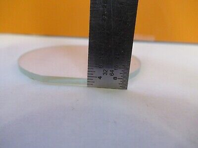 OPTICAL PLANO GLASS ROUND CHAMFERED PLATE OPTICS AS PICTURED &3K-A-16