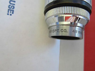 MICROSCOPE PORTABLE BAUSCH LOMB 20X + OBJECTIVE WORKS FINE OPTICS DWR#1B ii