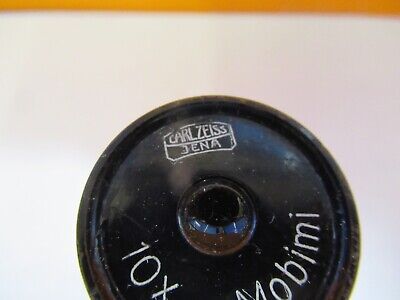 MOBIMI ZEISS 10X EYEPIECE OCULAR OPTICS MICROSCOPE PART AS PICTURED &8M-A-19