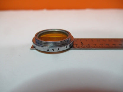 OPTICAL KENKO YELLOW FILTER OPTICS AS PICTURED &A7-A-84