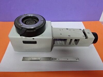 LEITZ VERTICAL ILLUMINATOR OPTICS [dirty] MICROSCOPE PART AS PICTURED &Z9-08