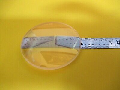 OPTICAL LENS FL 201mm DIAMETER 50mm CX LENS OPTICS AS PICTURED &FT-6-190