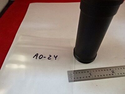 MICROSCOPE PART EYEPIECE OCULAR TELESCOPIC OPTICS AS IS #AO-24