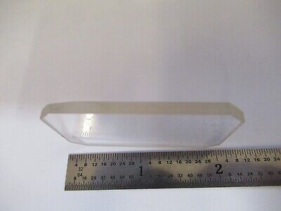 OPTICAL TRUNCATED GLASS BK7 WINDOW OPTICS AS PICTURED &W2-B-18