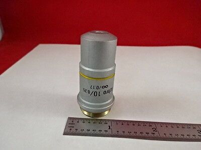 LEICA OBJECTIVE ACHRO 10X MICROSCOPE OPTICS AS IS BIN#W4-G-11