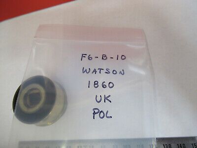 ANTIQUE WATSON UK ENGLAND POLARIZER 1860's MICROSCOPE PART AS PICTURED F6-B-10