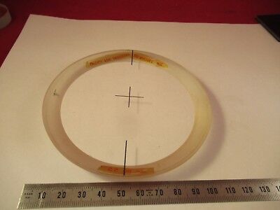 OPTICAL TARGET CROSSHAIR COLLIMATOR FUSED SILICA OPTICS AS PICTURED &P7-FT-97