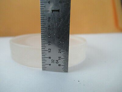 OPTICAL FLAT FUSED SILICA 2" DIAMETER LASER OPTICS AS PICTURED &F5-A-09