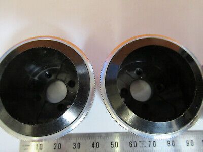 VICKERS UK ENGLAND SET of KNOBS STAGE MICROSCOPE PART AS PICTURED P3-A-36