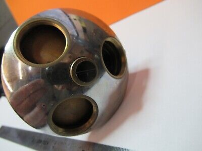 ANTIQUE LEITZ GERMANY TUBUS + NOSEPIECE MICROSCOPE PART AS PICTURED &W8-A-30