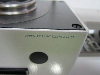 OPTICAL MICROSCOPE PART LEITZ VERTICAL ILLUMINATOR OPTICS BIN#2-D