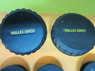 LOT 5 EA OPTICAL FIXTURES MELLES GRIOT PARTS OPTICS BIN#9-12