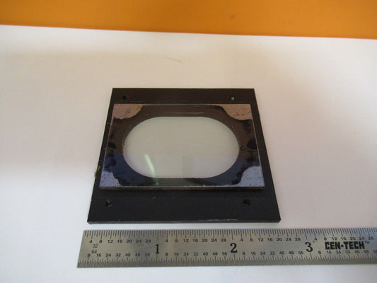 OLYMPUS JAPAN BEAM SPLITTER WINDOW OPTICS MICROSCOPE PART AS PICTURED &A5-A-31