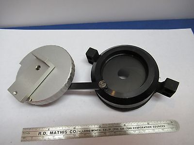 NIKON MET JAPAN OPTICAL DIAPHRAGM IRIS OPTICS MICROSCOPE PART AS IS &85-11