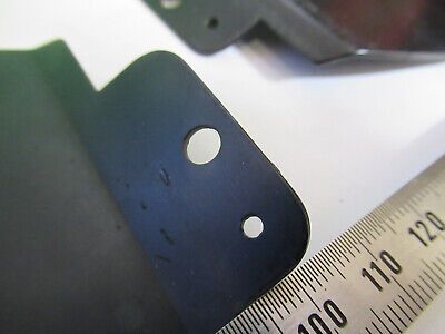 AO AMERICAN OPTICS FLATS SPECIMEN MICROSCOPE PART OPTICS AS PICTURED &z9-a-121