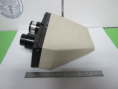 FOR PARTS MICROSCOPE PART OLYMPUS HEAD OPTICS AS IS  BIN#26-97